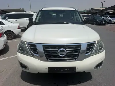 Nissan patrol 2019 white color GCc calen act