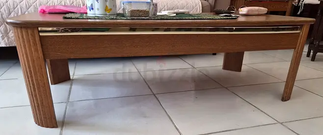 Vintage Malaysian Solid Wood Centre Table