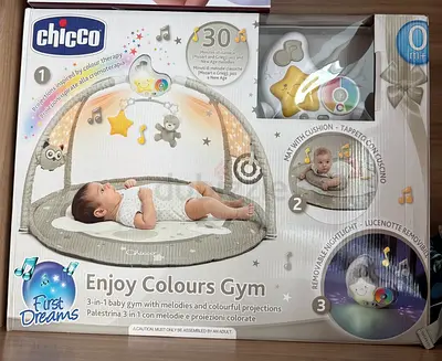 Chicco brand new Baby Gym with Light & Melodies - (unopened)