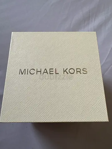 Michael Kors Rose Gold Ladies Watch with Crystal Bezel