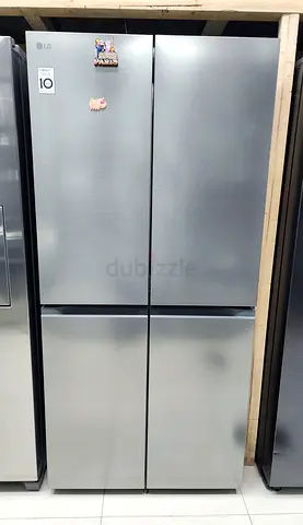 LG Stainless Steel 4-Door Refrigerator - Good Condition