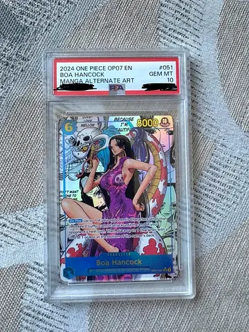 PSA 10 One Piece Boa Hancook OP07 Manga Alt. Art