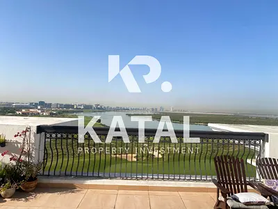 Full Golf & Sea View| Spacious 3BR| Ready To Move