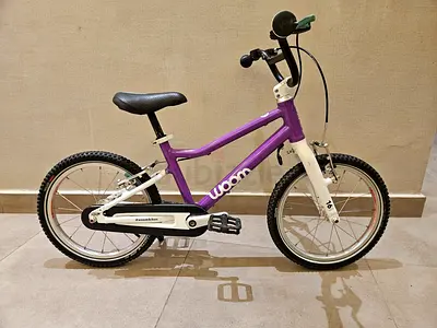 Woom 3 Kids Bike 16 inches (4-6 Years) - Purple