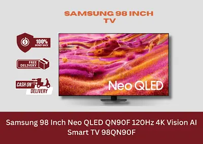 Samsung 98 Inch Neo QLED QN90F 120Hz 4K Vision AI Smart TV 98QN90F - NEW - WARRANTY [ FREE DELIVERY