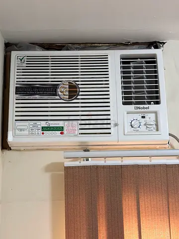 2 Window Air Conditioner - Good Condition, Working 1.5 ton. 8 months old