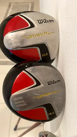 Wilson Draw RX- half set, and FREE Taylormade rescue club.
