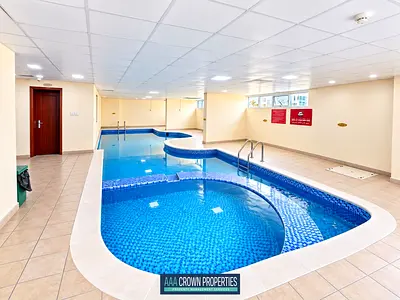Luxury 2BHK | 3 Full Baths | Gym & Pool | 15 Days Free | 6 Cheques | Al Taawun