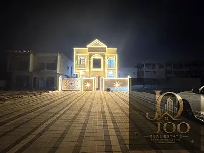 First-Occupancy Luxury Villa | 5 Master Bedrooms + Men’s Majlis + 2 Family Halls + Huge Front Setback