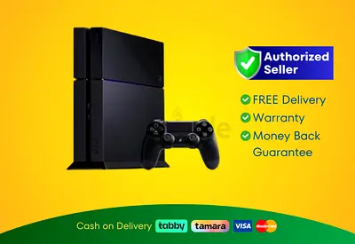 Sony PlayStation 4 - Fat - Black - 500GB | New | Warranty | FREE Delivery