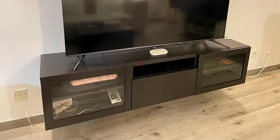 Dark Wood TV Unit / Cabinet