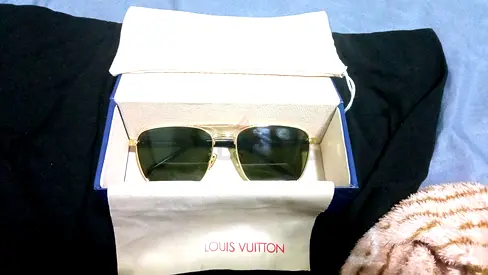 Louis Vuitton LV Signature Metal Square Sunglasses Z1942U – Original Box & Pouch
