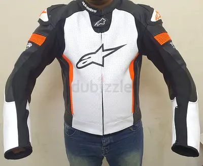 Alpinestars Men's Leather Motorcycle Jacket