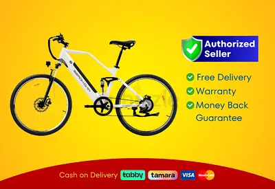 Wind Horse Urban Commuter E Bike - White, F3 | New | Warranty | FREE Delivery