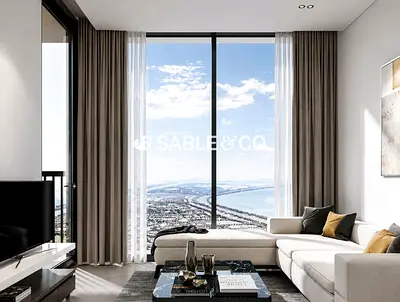 High-Floor 1BR | Sea View | Spacious Layout