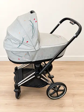 Stroller Cybex Priam 4 Koi Crystallized Limited Edition, Mid Grey