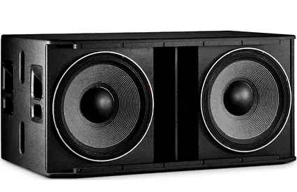 Used JBL 4 Large Dual-Woofer Professional Speaker Cabinet - Good Condition & 8 top speakers
