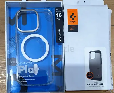 iPhone 16 pro case 2 brand New Never Used 150