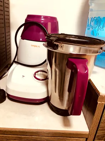 Impex Mixer Grinder with Stainless Steel Jar - Good Working Condition machine. Small jar parts