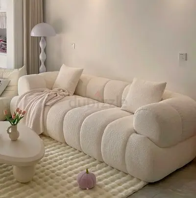 Stylish cozy 3 seater Sofa with cushion