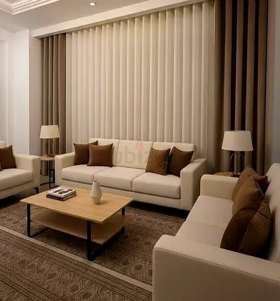 Brand new beige colour 3+2+1 Sofa set with cushions