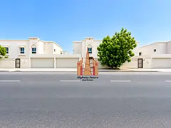 On the Road View Spacious 4Bhk Villa With 3 Master Bedrooms Maids room Garden 115K