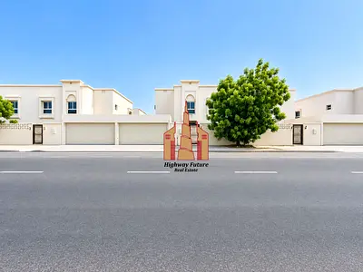 On the Road View Spacious 4Bhk Villa With 3 Master Bedrooms Maids room Garden 115K