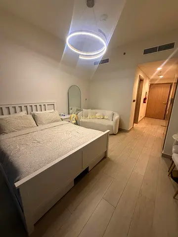 Furnished Studio | Azizi Riviera 26 | Balcony & Pool View
