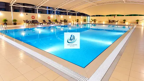 Chiller free gym phool free 2bhk with balcony wardrobes just in 55k only for family opp sahara centre in al nahda sharjah