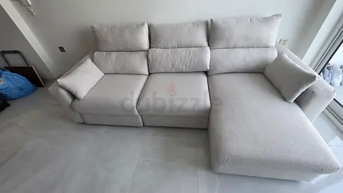 Selling IKEA eskelstuna Lsahpe sofa bed with storage