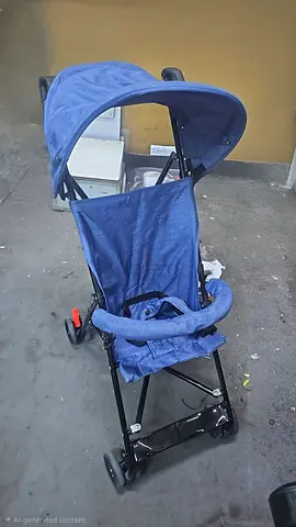 Lightweight Blue Baby Stroller / Umbrella Stroller - Good Used Condition