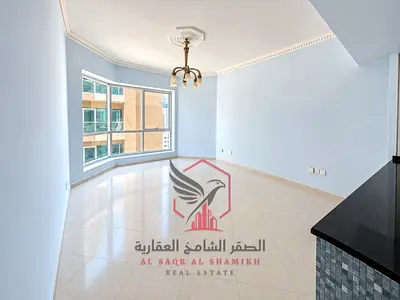 أفخم غرفة وصالة بالمجاز 3 قرب القصباء مع تكييف مجاني ومطبخ أمريكي وجيم ومسبح وشهر مجاني