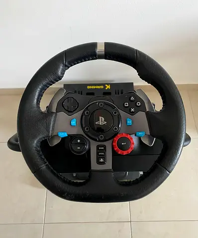 Logitech G29 Steering Wheel Pedals + K Gaming Stand