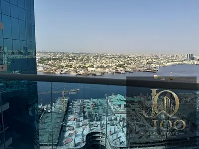 Breathtaking Sea View | Furnished 2-Bedroom + 2 Balconies + Next to Nesto Mall