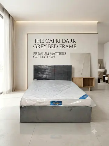 Queen Bed With Medical Mettres With Storage Bed Frame