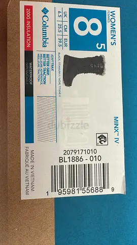 Columbia Minx IV Hiking Boots 39.5