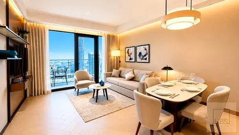 LUXURY FURNISHED 1BHK | HIGH FLOOR | PRIME DOWNTOWN LOCATION