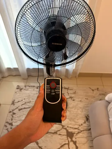 Olsenmark 16” Stand Fan with Remote Control – 4 Speed