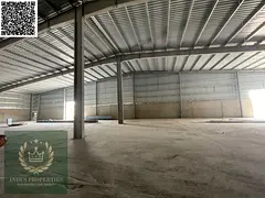 spacious brand new warehouse with only 13000sqft ground floor available for rent inj ajman industria
