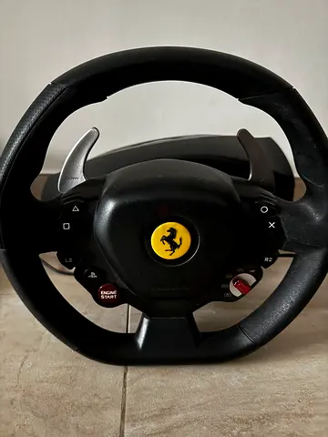 Thrustmaster T80 Ferrari 458 GTB Racing Wheel + Pedals - PS4 PS5 PS3