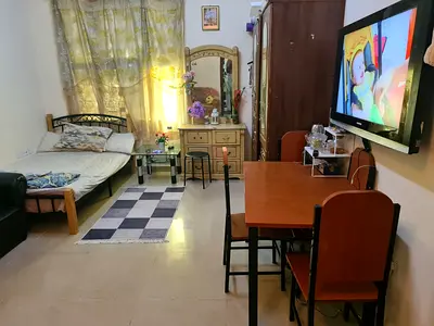 Bath attached master bedroom for rent