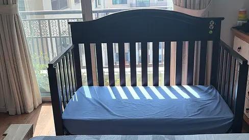 Baby cort with mattress and mattress cover