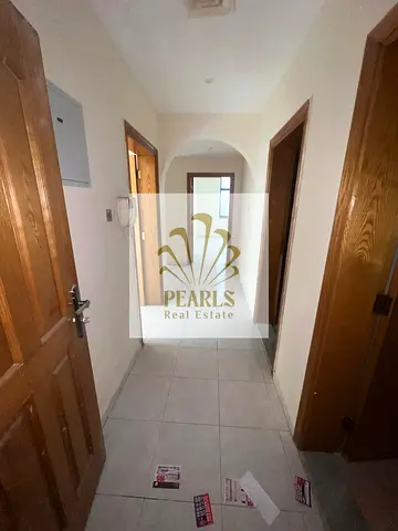 Spacious apartment for annual rent in Al Nuaimiya, Ajman, opposite Safeer Mall. It features two roo