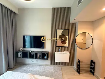 Furnished Studio | Spacious Layout | Pool & City View