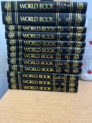 Set of World Book Encyclopedias - 12 Volumes