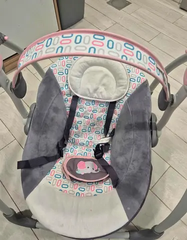 Baby crib & electronic bouncer