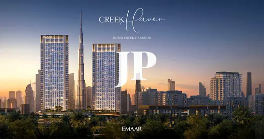 Waterfront 3BHK | Creek Haven | Marina & Skyline View