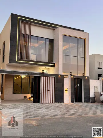 فيلا شامل رسوم التسجيل و الكهرباء و الماء و المكيفات