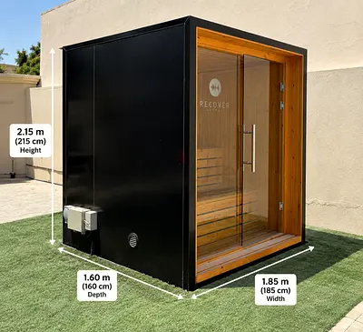 RECOVER Outdoor Traditional Sauna