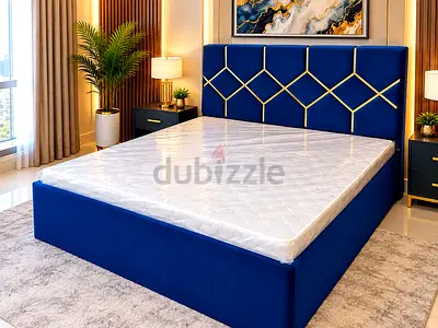 Brand New Queen size bed storage bed including mattress good quality Queen bed